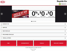 Tablet Screenshot of baysidekia.net